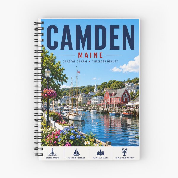 Item preview, Camden Town in Maine designed and sold by PamLeeDesign.