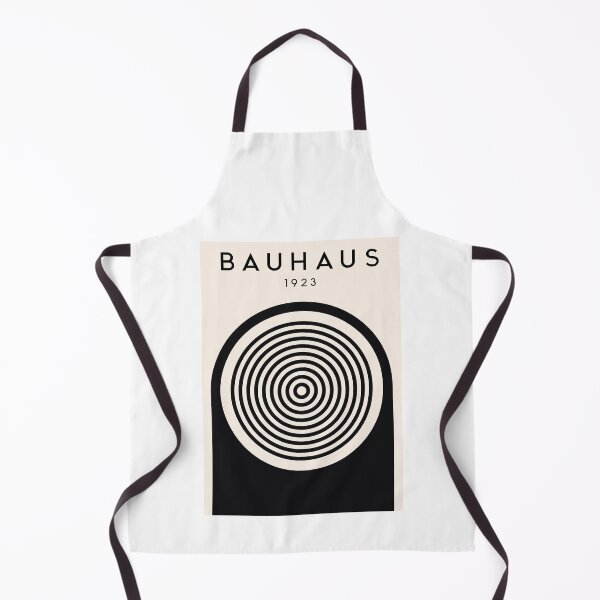 Item preview, Bauhaus Black and Cream Concentric Circles designed and sold by FaizArtShop.