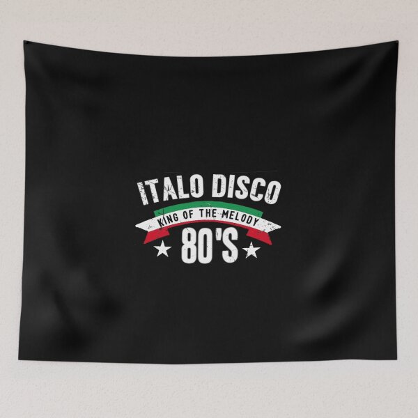 Item preview, Italo Disco King Of The Melody Black designed and sold by Graphroad.