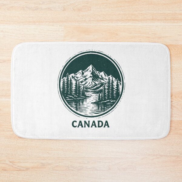 Item preview, Canada – Mountain Landscape Travel Art designed and sold by MarkedArtPrints.