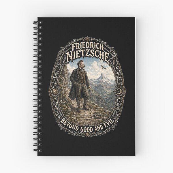 Artikelvorschau, Friedrich Nietzsche – Jenseits von Gut und Böse entworfen und verkauft von Pocket warren of mine.