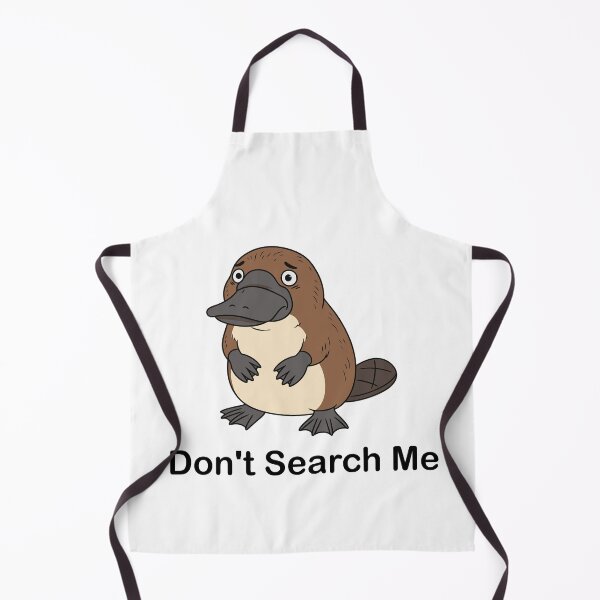 Item preview, Don't Search Me Funny Nervous Platypus Awkward Animal designed and sold by Amir Faysal.