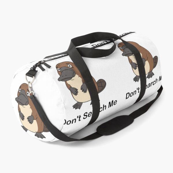 Item preview, Don't Search Me Funny Nervous Platypus Awkward Animal designed and sold by Amir Faysal.