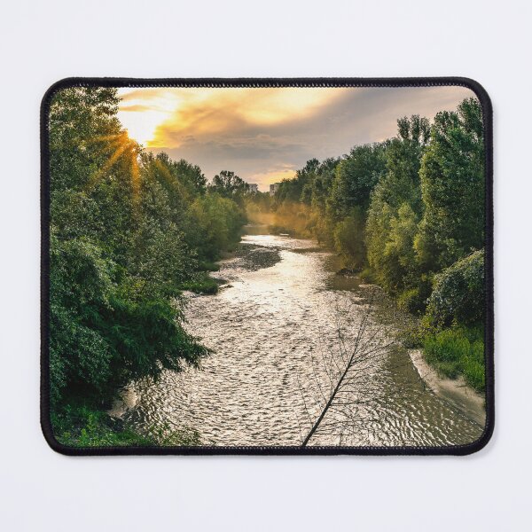 Item preview, Golden Sunset River designed and sold by Rabee Khalil Photography.