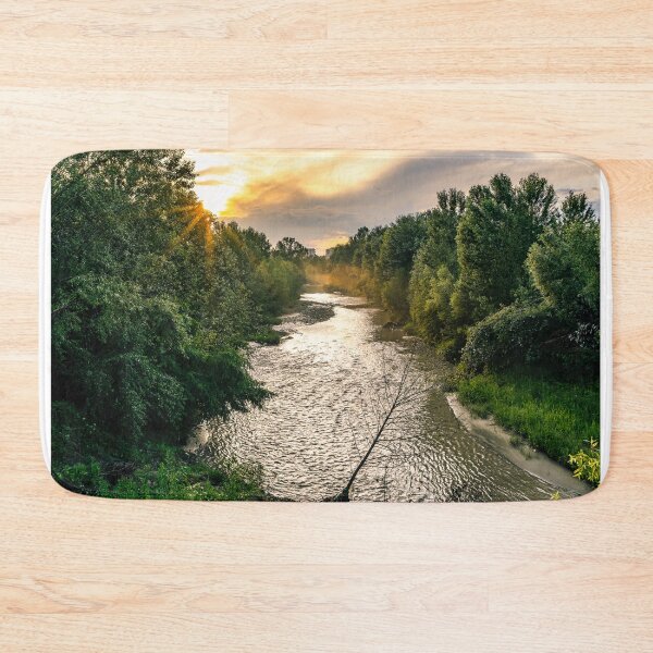 Item preview, Golden Sunset River designed and sold by Rabee Khalil Photography.