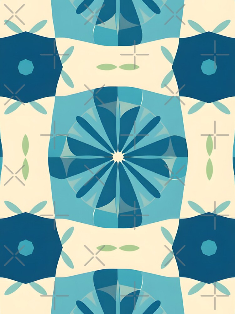 Thumbnail 4 of 4, iPhone Case, Retro Mid Century Modern Pattern designed and sold by GraphicsClub.