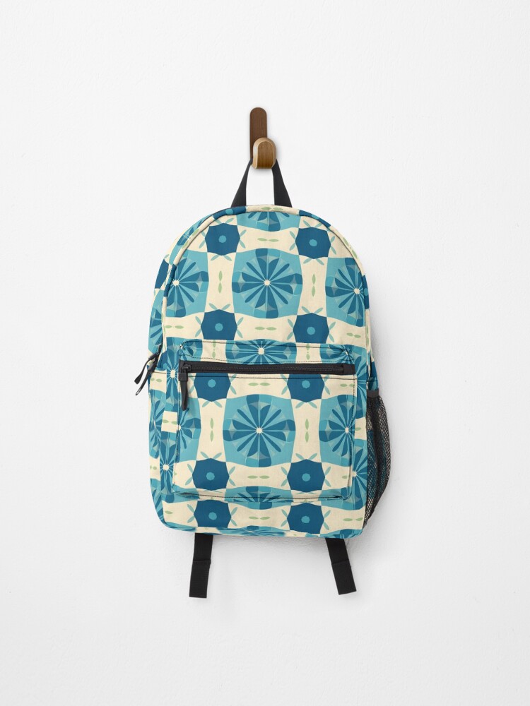 Thumbnail 1 of 3, Backpack, Retro Mid Century Modern Pattern designed and sold by GraphicsClub.