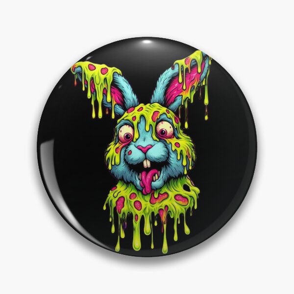 Item preview, Toxic zombie rabbit designed and sold by Shirtabell.