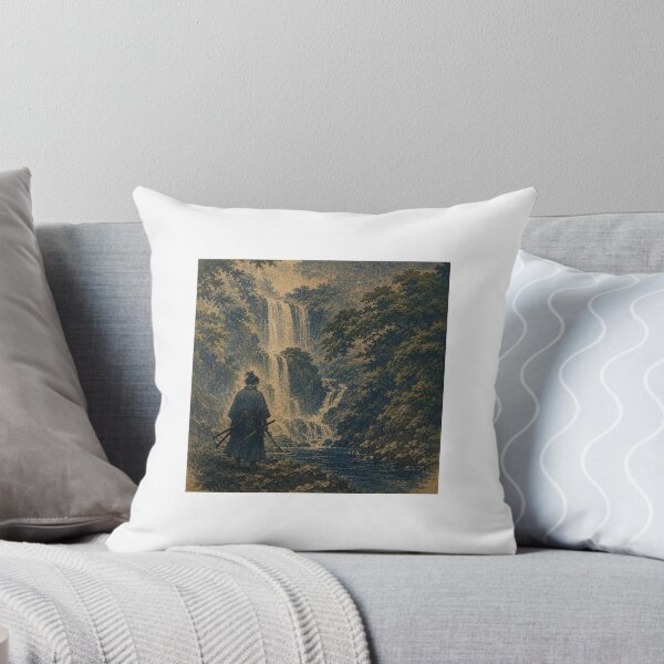Item preview, Samurai Before the Hidden Waterfall designed and sold by  Silent Japan Studio.