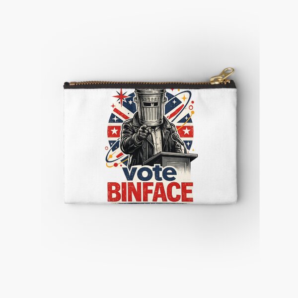 Item preview, Vote Binface 2026 Funny Political Satire Sticker | Retro UK Election Poster | British Meme Vintage Design designed and sold by Bhaskar Digital Art.