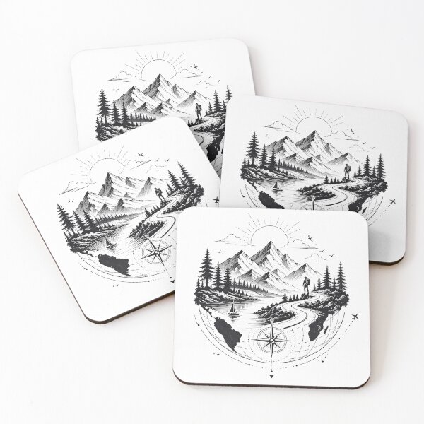 Item preview, Wander Beyond The Horizon Adventure designed and sold by ali prints.