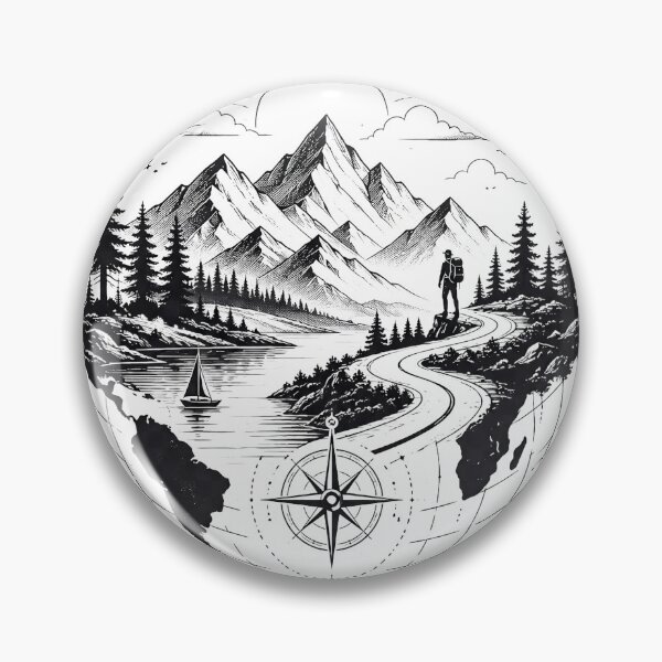 Item preview, Wander Beyond The Horizon Adventure designed and sold by ali prints.