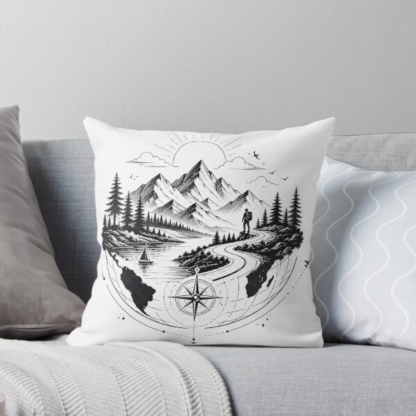 Item preview, Wander Beyond The Horizon Adventure designed and sold by ali prints.