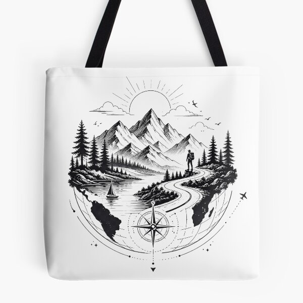 Item preview, Wander Beyond The Horizon Adventure designed and sold by ali prints.