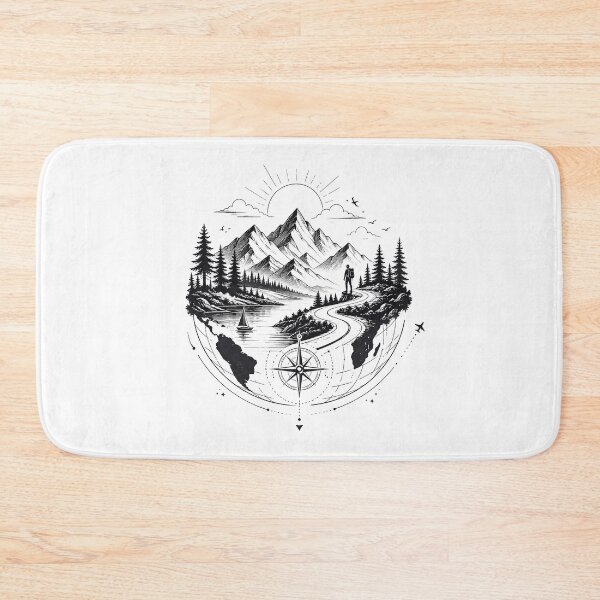 Item preview, Wander Beyond The Horizon Adventure designed and sold by ali prints.