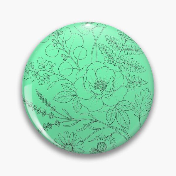 Item preview, Botanical line art Flowers Transparent  designed and sold by VisionGraphic.