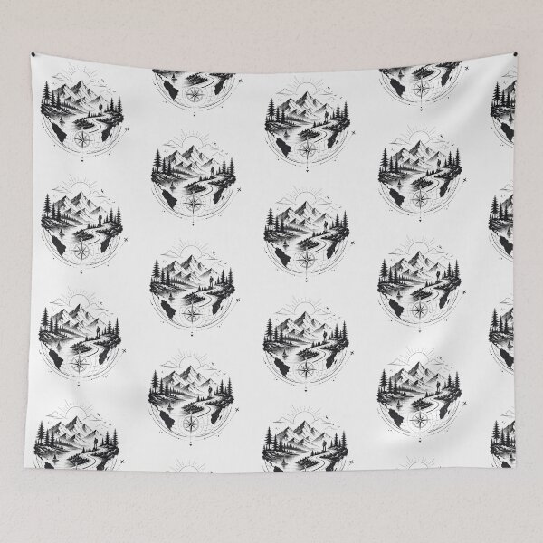 Item preview, Wander Beyond The Horizon Adventure designed and sold by ali prints.