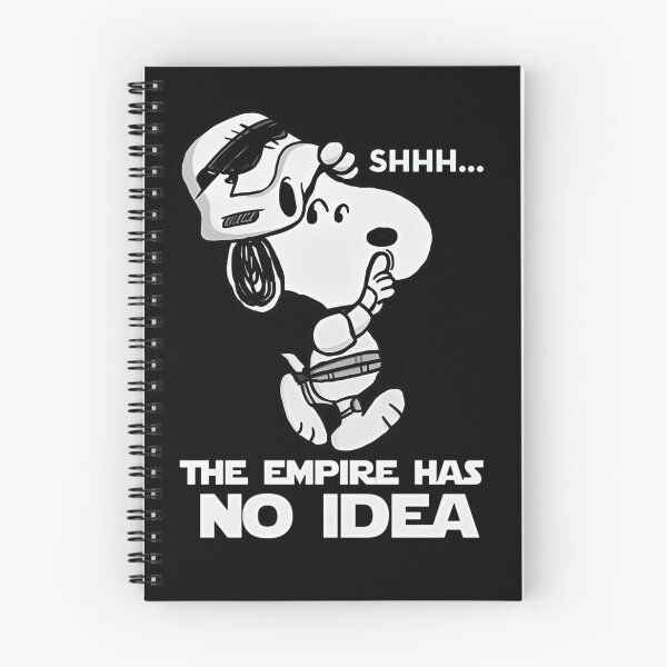Item preview, Shhh The Empire Has No Idea Snoopy Stormtrooper Mashup designed and sold by Cutecharactel.