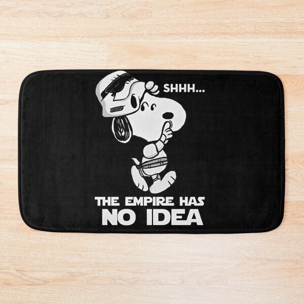 Item preview, Shhh The Empire Has No Idea Snoopy Stormtrooper Mashup designed and sold by Cutecharactel.