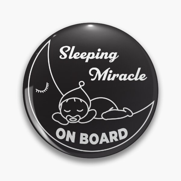 Item preview, Sleeping Miracle On Board-White Line Art designed and sold by 213 Studio.