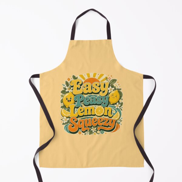Item preview, Easy Peasy Lemon Squeezy Retro Lemon T-Shirt | Cute Vintage Citrus Summer Quote designed and sold by ABLAT-CREATIONS.
