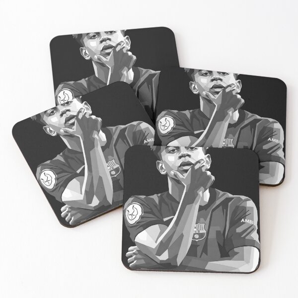 Item preview, Lamine Yamal grayscale  designed and sold by Japanese art.