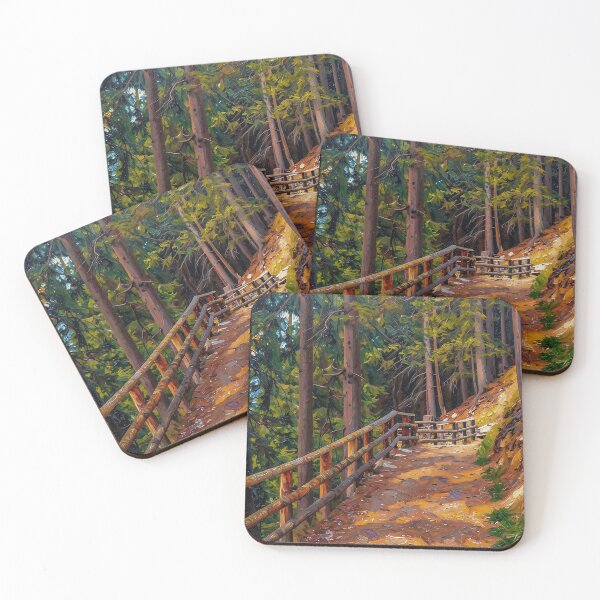 Item preview, Mountain Trail with a Fence designed and sold by tomorrowsart.