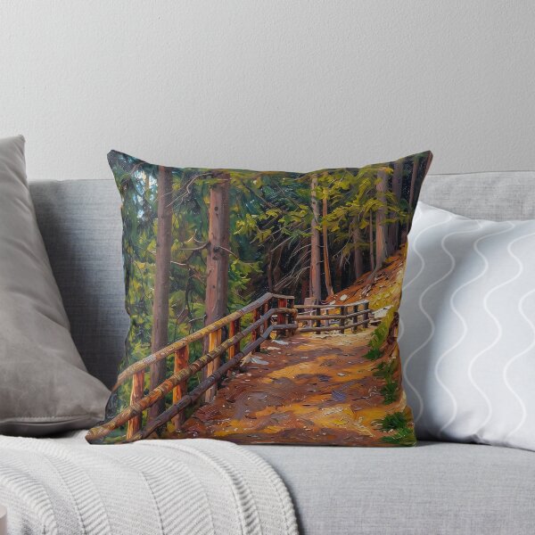 Item preview, Mountain Trail with a Fence designed and sold by tomorrowsart.