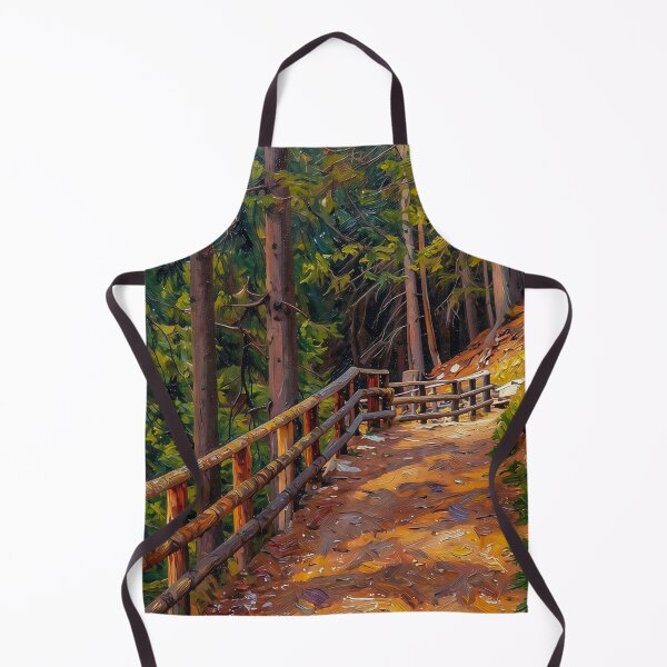 Item preview, Mountain Trail with a Fence designed and sold by tomorrowsart.
