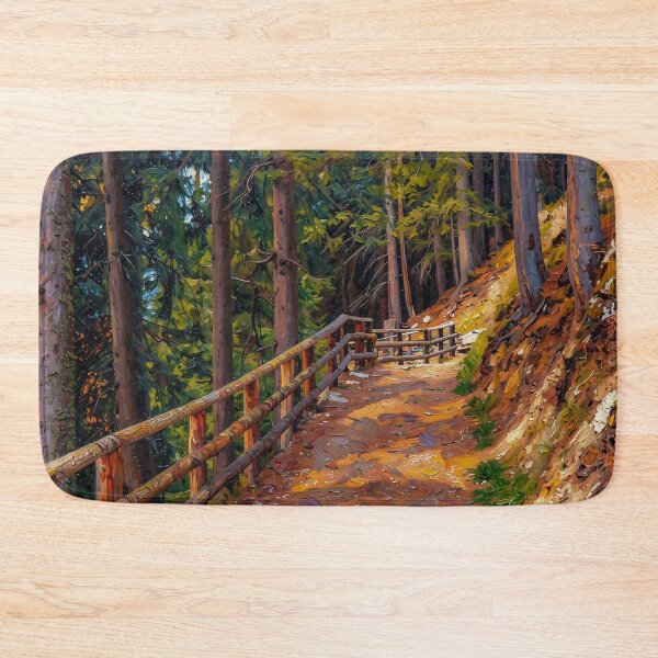 Item preview, Mountain Trail with a Fence designed and sold by tomorrowsart.