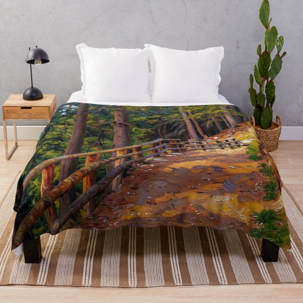 Item preview, Mountain Trail with a Fence designed and sold by tomorrowsart.