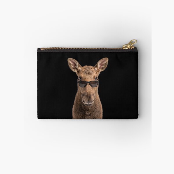 Item preview, Cute Baby Moose Wearing Sunglasses Funny designed and sold by RareLavender.