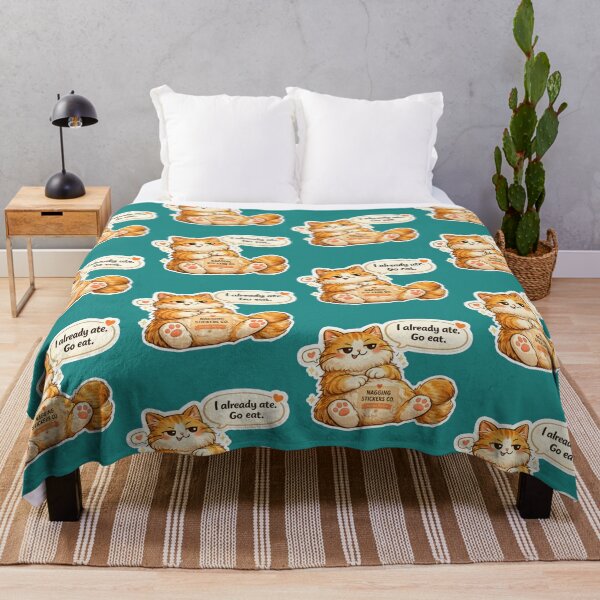 Item preview, NAGGING CAT LaMaisonOfMY I ALREADY ATE, GO EAT. COLLECTION | GREEN Edition | No.01 designed and sold by LaMaisonOfMY.