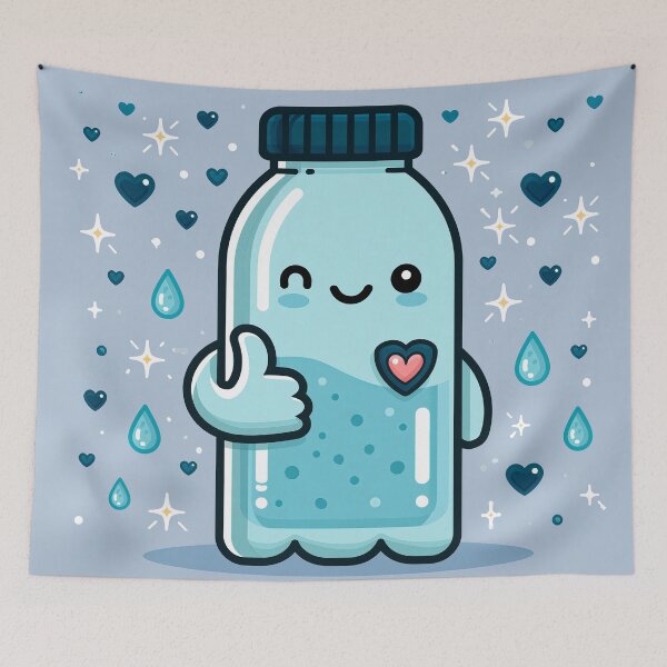 Item preview, Emotional Support Water Bottle designed and sold by FrostyFrisby.