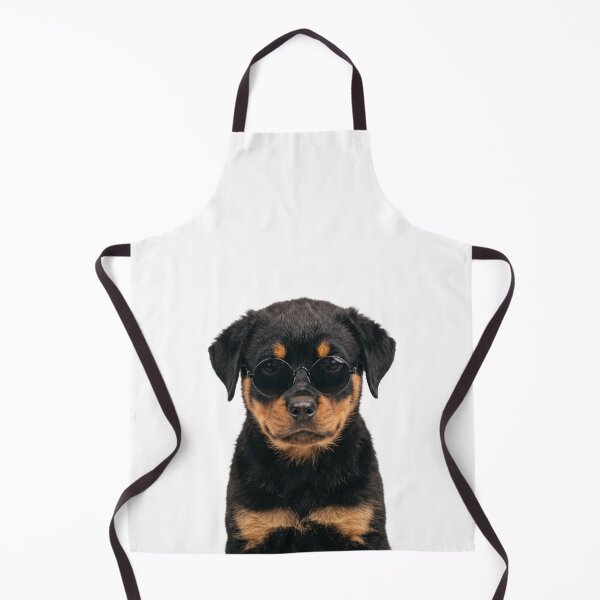 Item preview, Cute Baby Rottweiler dog Wearing Sunglasses Funny designed and sold by RareLavender.