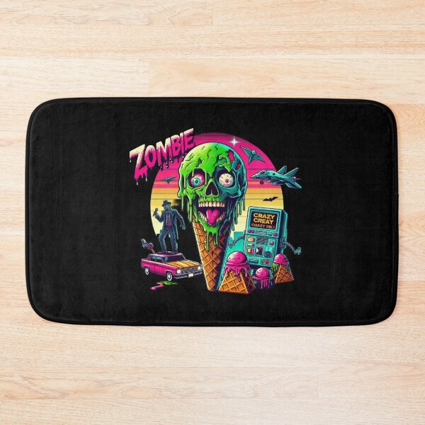 Item preview, Retro zombie ice cream designed and sold by Shirtabell.