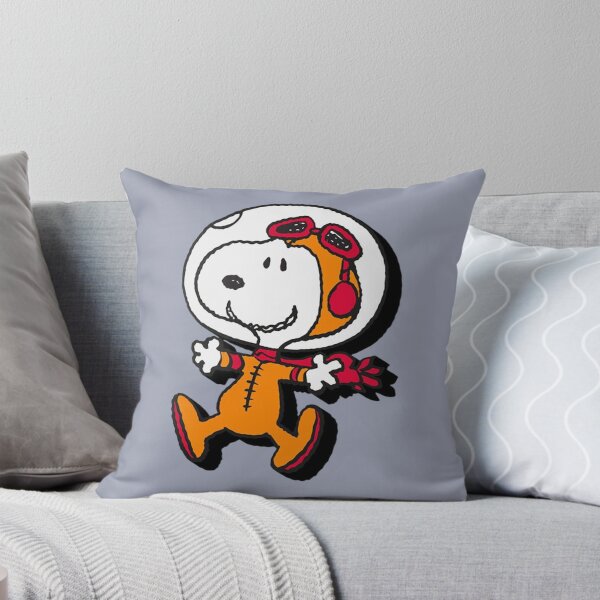 Item preview, Snoopy Astronaut Orange Spacesuit Floating in Space designed and sold by Cutecharactel.
