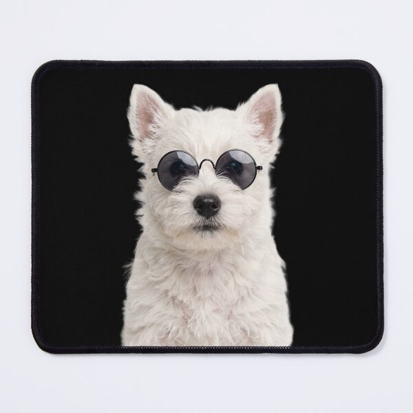 Item preview, Cute Baby West Highland White Terrier dog Wearing Sunglasses Funny designed and sold by RareLavender.