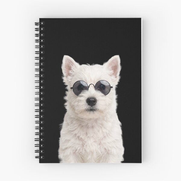Item preview, Cute Baby West Highland White Terrier dog Wearing Sunglasses Funny designed and sold by RareLavender.
