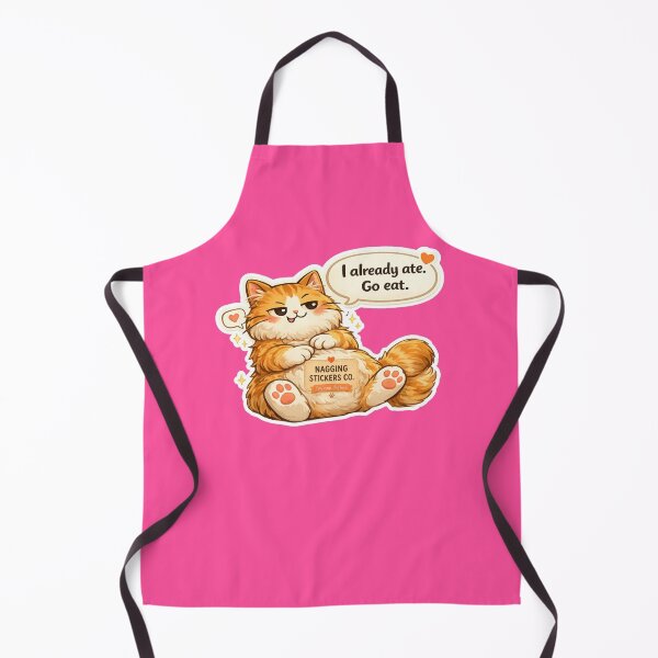 Item preview, NAGGING CAT LaMaisonOfMY I ALREADY ATE, GO EAT. COLLECTION | PINK Edition | No.01 designed and sold by LaMaisonOfMY.
