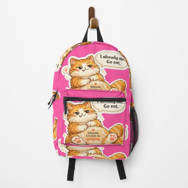 Item preview, NAGGING CAT LaMaisonOfMY I ALREADY ATE, GO EAT. COLLECTION | PINK Edition | No.01 designed and sold by LaMaisonOfMY.