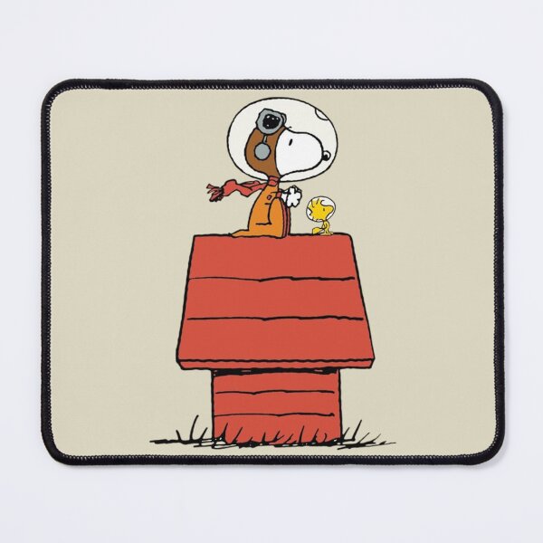 Item preview, Snoopy Astronaut and Woodstock on Doghouse Space Mission designed and sold by Cutecharactel.
