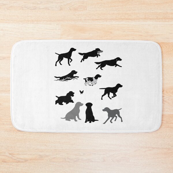 Item preview, ​Minimalist Sporting Dog Action  designed and sold by SatyaYug.