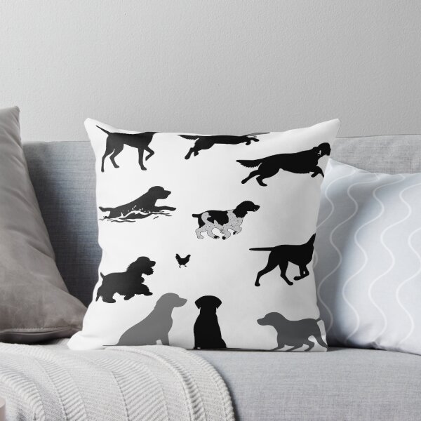 Item preview, ​Minimalist Sporting Dog Action  designed and sold by SatyaYug.