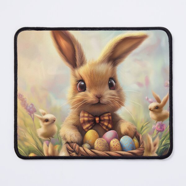 Item preview, Brown rabbit with a Scottish bow tie. designed and sold by FluffyGallery.