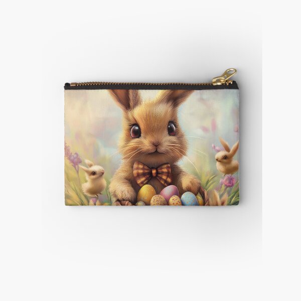Item preview, Brown rabbit with a Scottish bow tie. designed and sold by FluffyGallery.