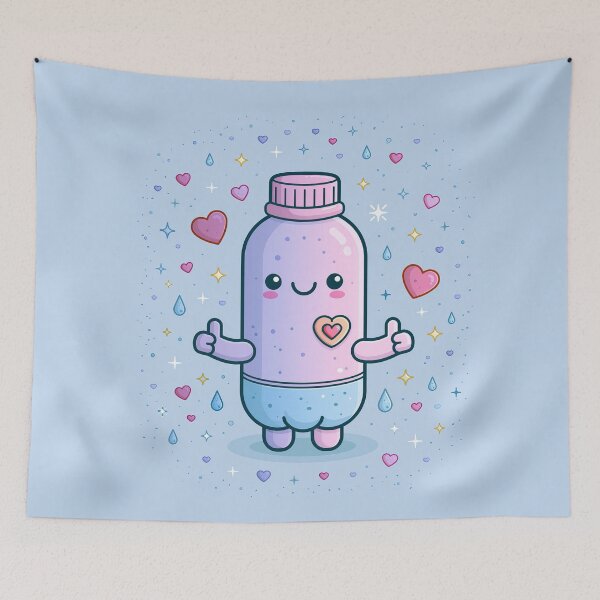Item preview, Emotional Support Water Bottle designed and sold by FrostyFrisby.