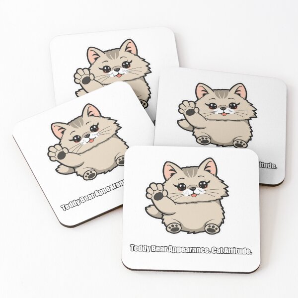 Item preview, British Shorthair - Teddy Bear Appearance Cat Attitude - Funny Cat Gift designed and sold by pawdrops.