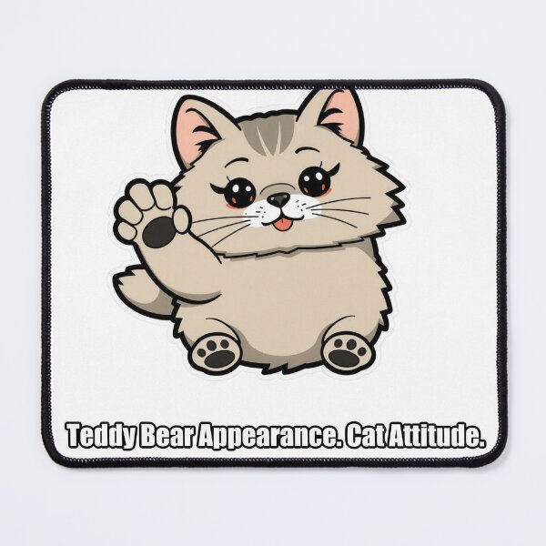 Item preview, British Shorthair - Teddy Bear Appearance Cat Attitude - Funny Cat Gift designed and sold by pawdrops.