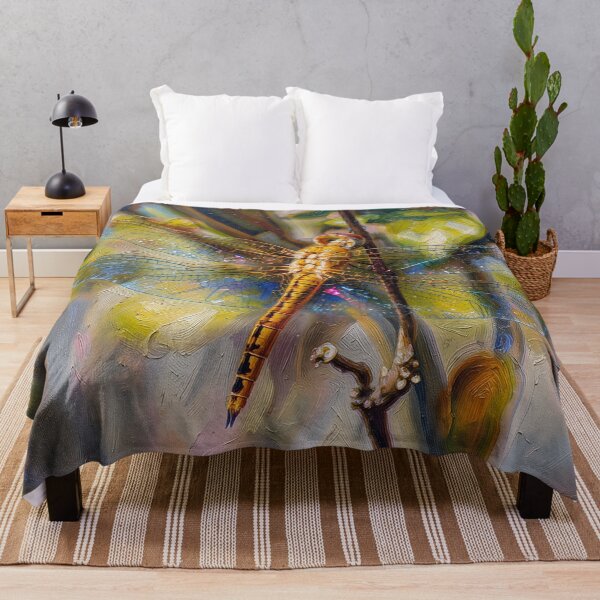 Item preview, Dragonfly in the Garden designed and sold by tomorrowsart.